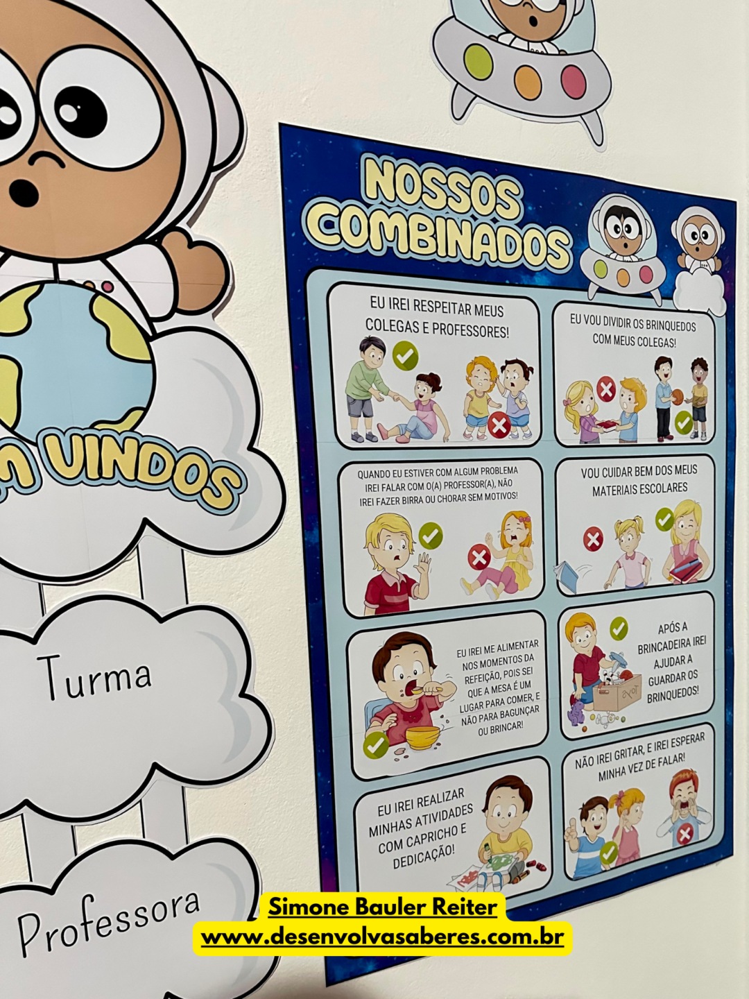 kit Decoração de Sala ASTRONAUTA - Image 11