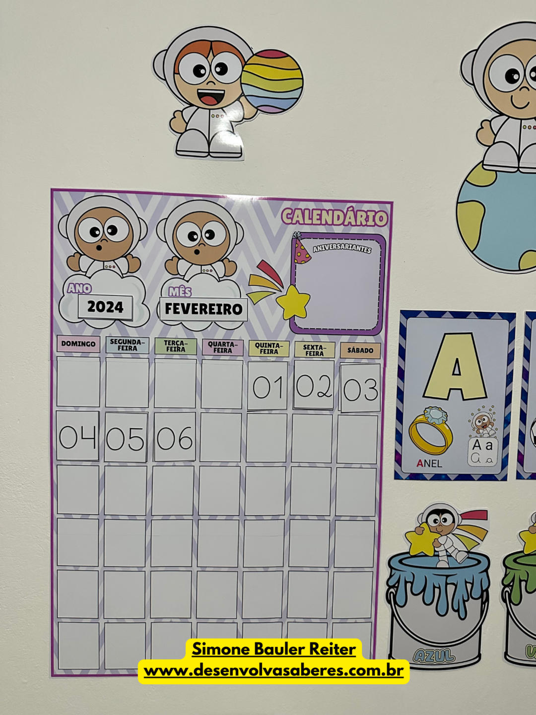 kit Decoração de Sala ASTRONAUTA - Image 21