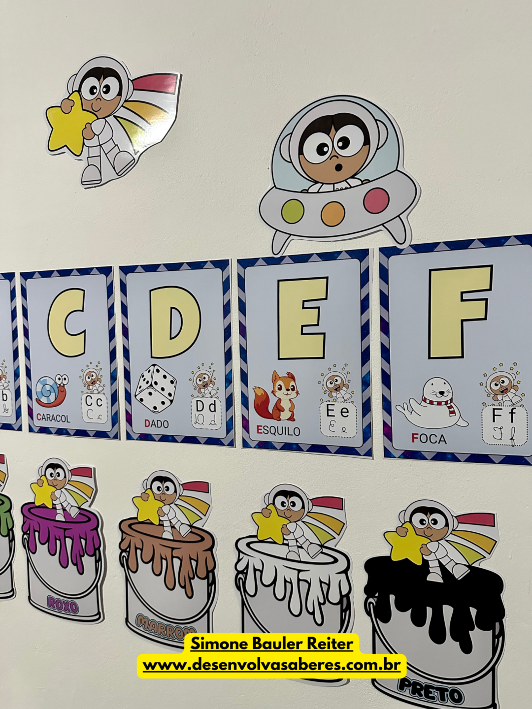 kit Decoração de Sala ASTRONAUTA - Image 23