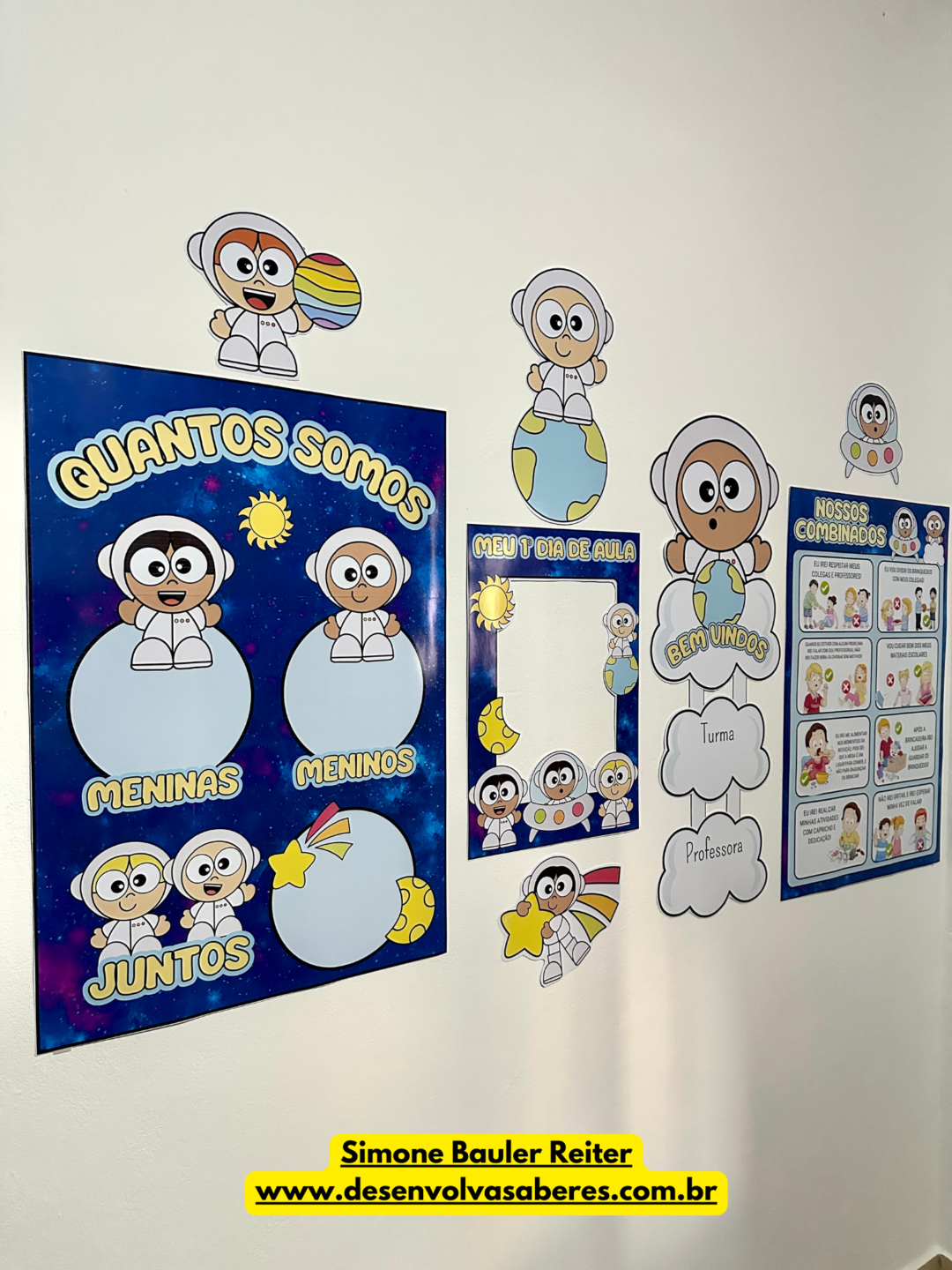 kit Decoração de Sala ASTRONAUTA - Image 4