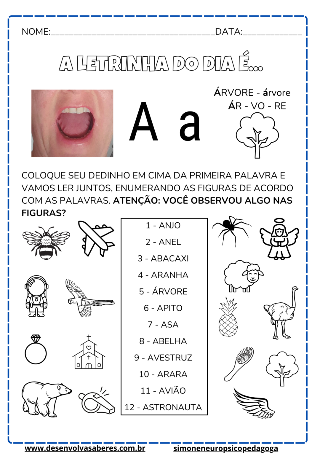 Apostilas com Atividades ALFABETIZAÇÃO + Consciência Fonológica + 2 BRINDES - Pré-escola, Anos Iniciais, Educação Especial e Dificuldades de Aprendizagem - Image 8