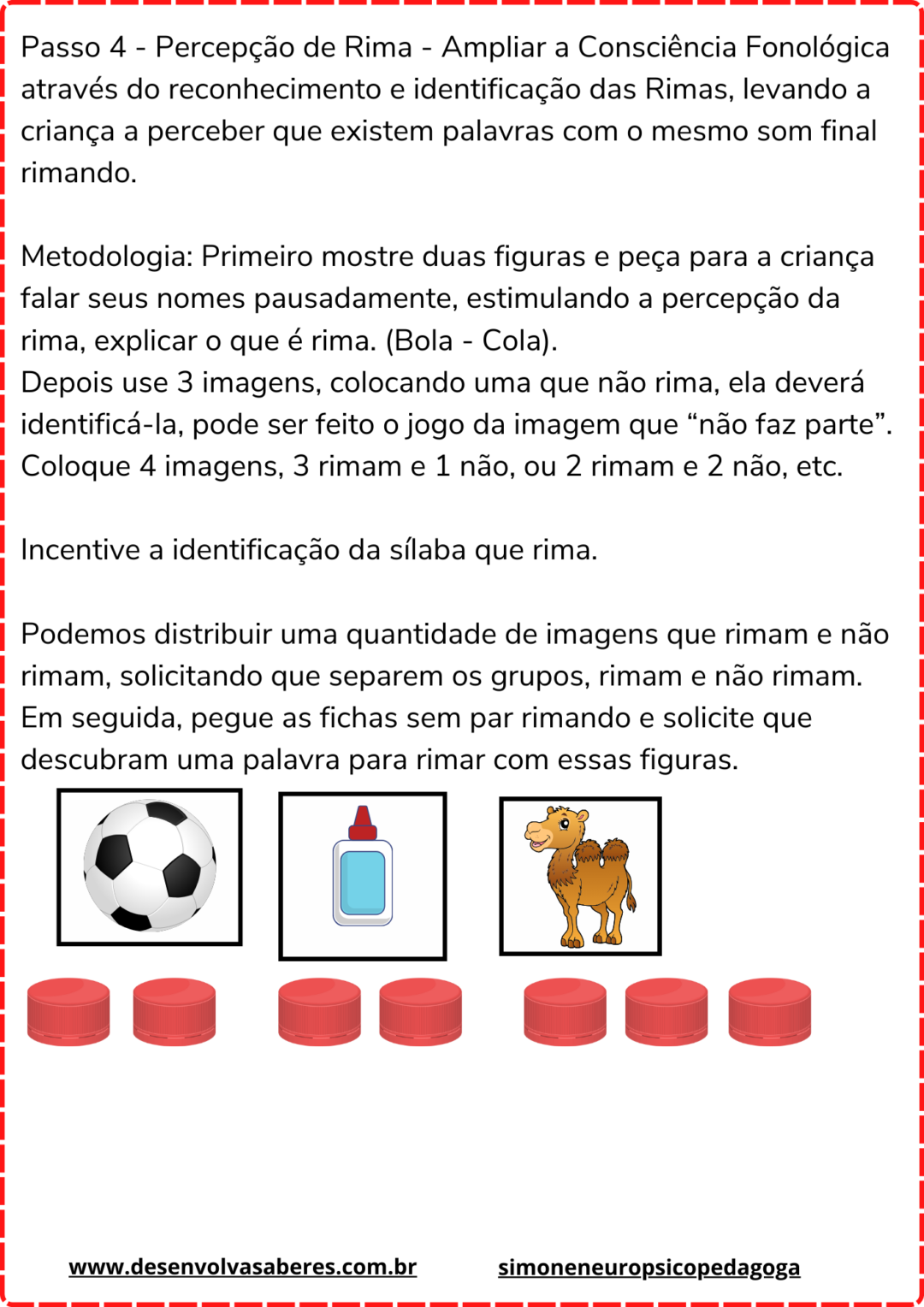 Apostilas com Atividades ALFABETIZAÇÃO + Consciência Fonológica + 2 BRINDES - Pré-escola, Anos Iniciais, Educação Especial e Dificuldades de Aprendizagem - Image 13