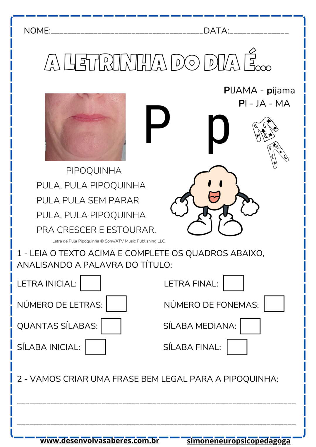 Trabalhe todas as letras do ALFABETO - 232 Páginas - ALFABETIZAÇÃO - Image 8