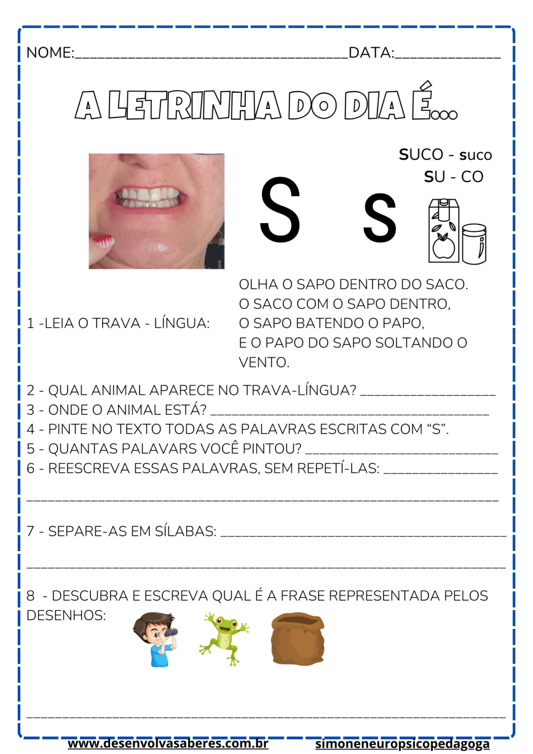 Trabalhe todas as letras do ALFABETO - 232 Páginas - ALFABETIZAÇÃO - Image 9