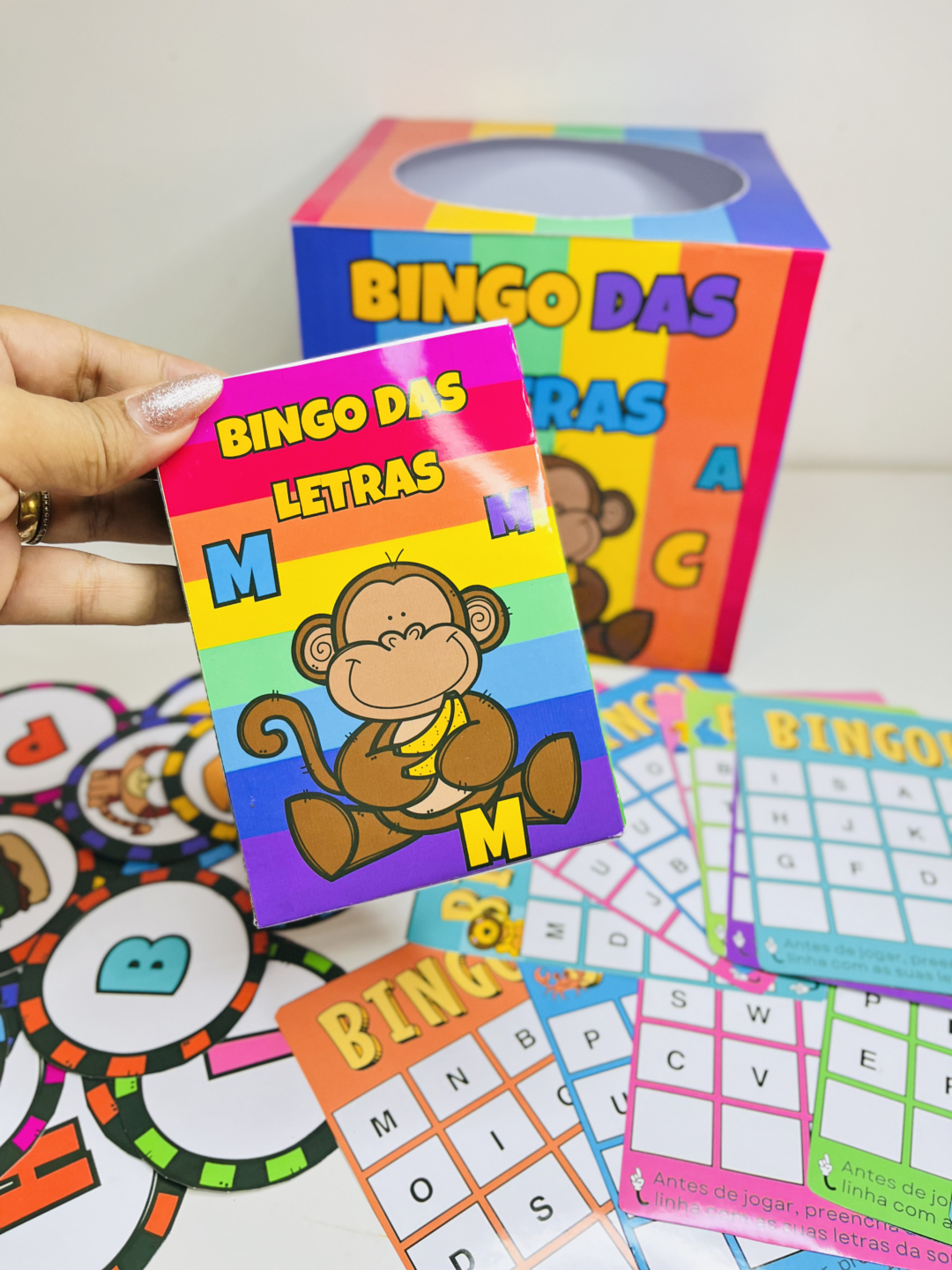 Bingo das Letras – Alfabetização com Diversão e Aprendizado! 🔤 - Image 9