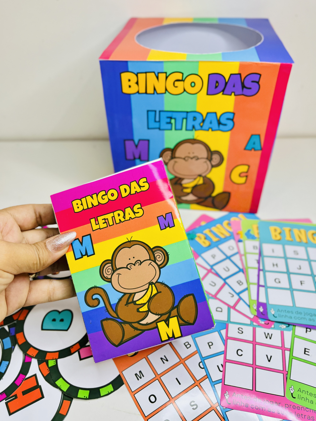 Bingo das Letras – Alfabetização com Diversão e Aprendizado! 🔤 - Image 3