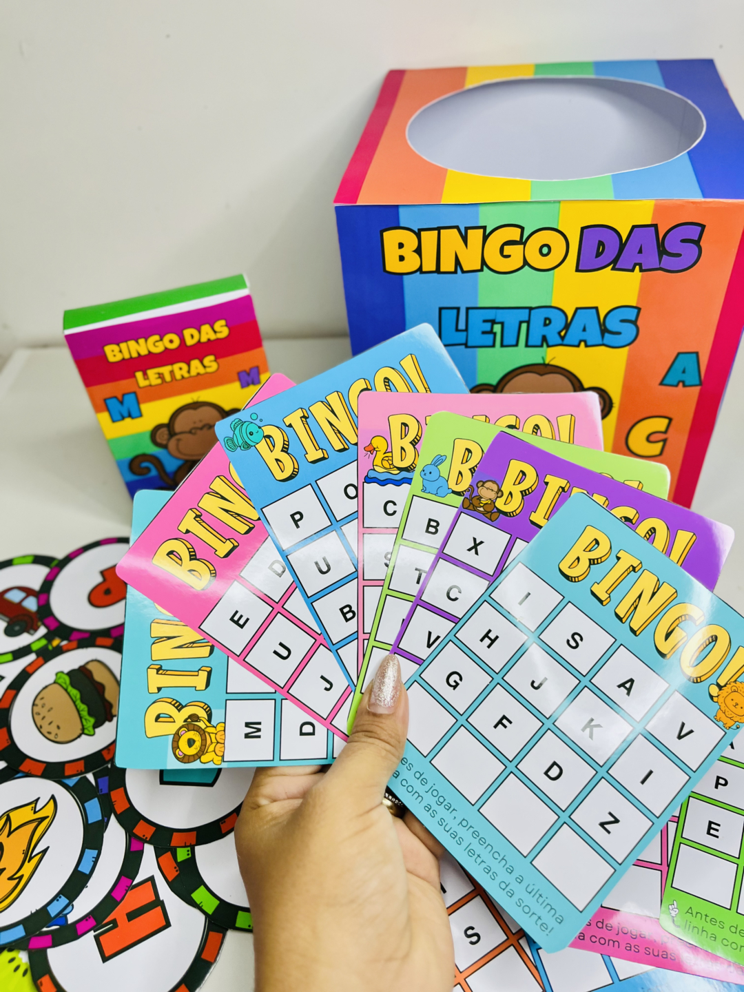 Bingo das Letras – Alfabetização com Diversão e Aprendizado! 🔤 - Image 4