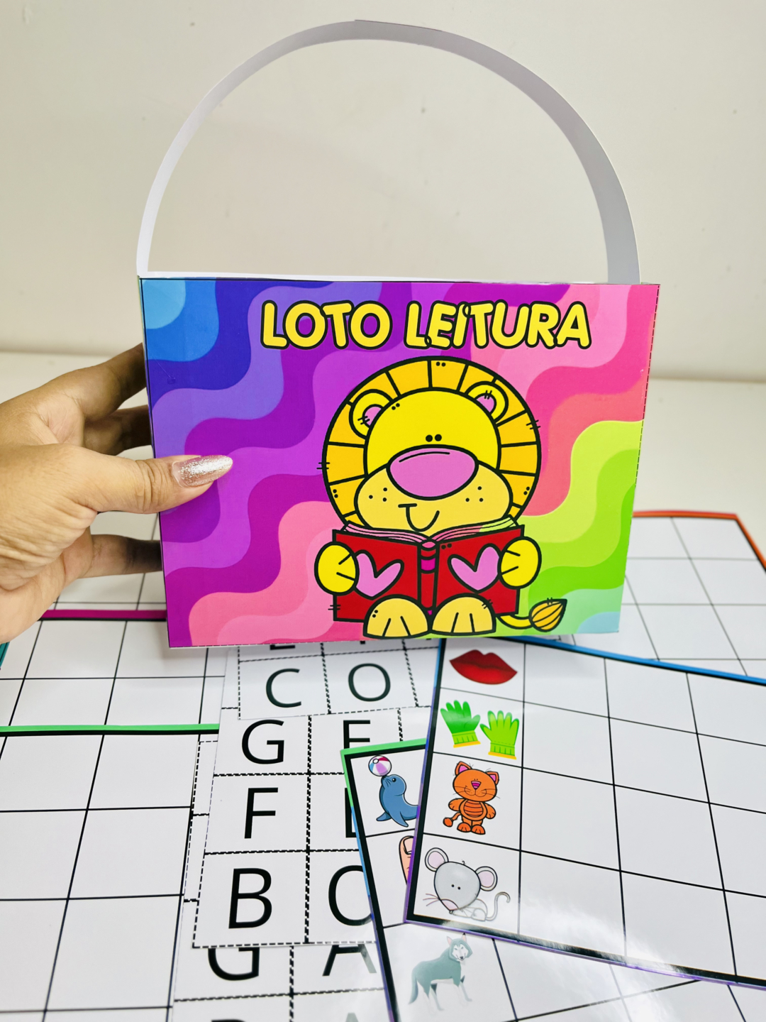 Loto Leitura – Fichas com 80 Palavras Dissílabas para Organizar - Image 5
