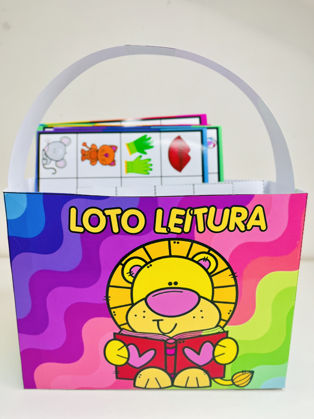 Loto Leitura – Fichas com 80 Palavras Dissílabas para Organizar - Image 10