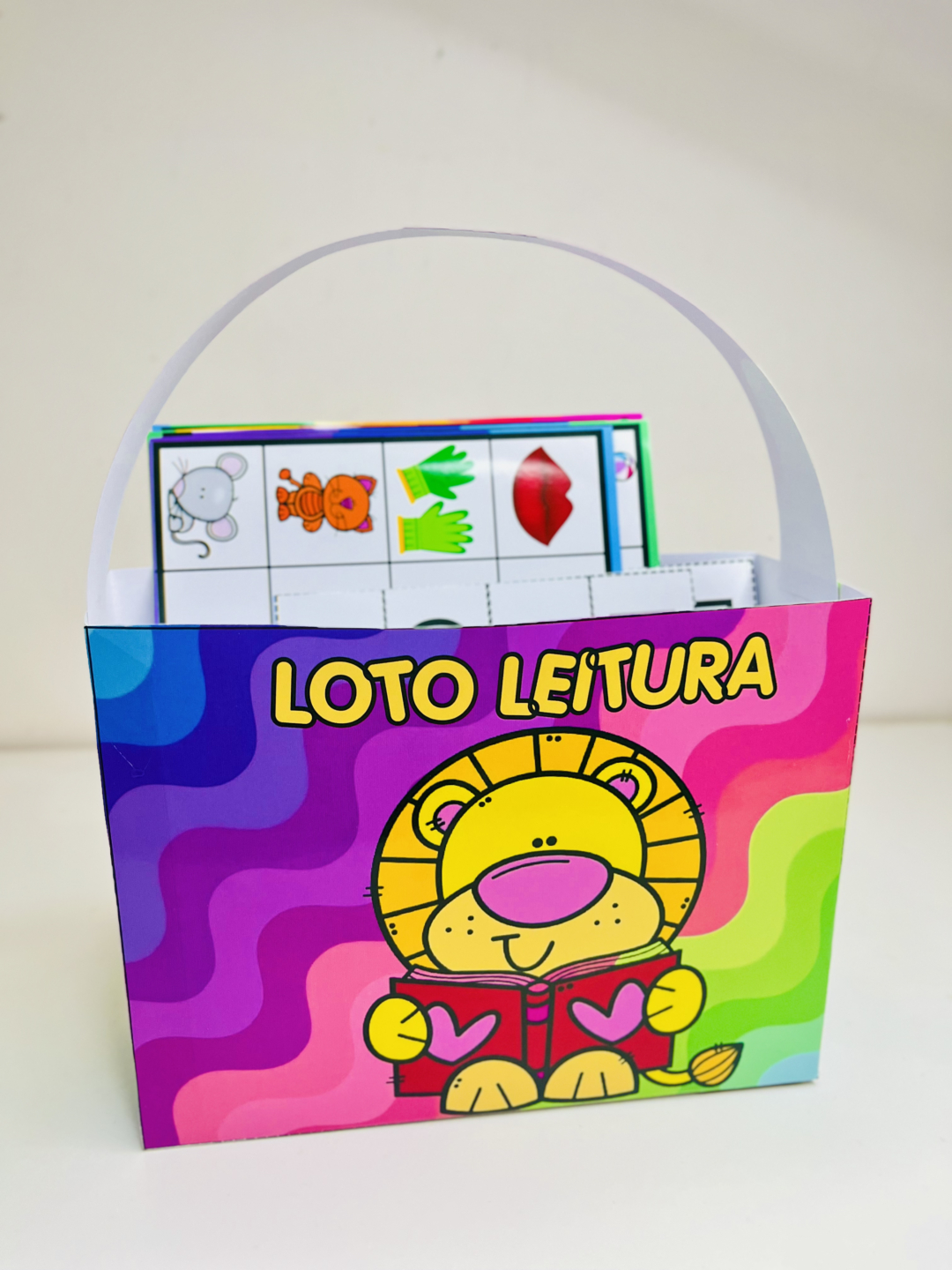 Loto Leitura – Fichas com 80 Palavras Dissílabas para Organizar - Image 11