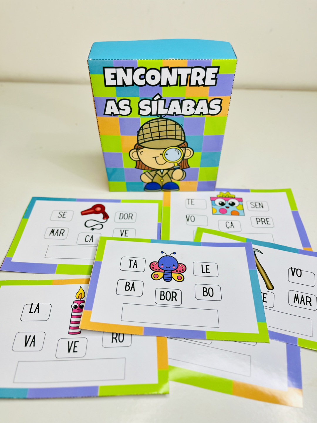 Encontre as Sílabas Corretas e Forme Palavras - Alfabetização - Image 2