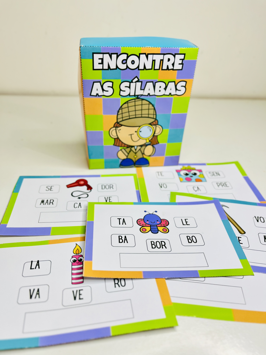 Encontre as Sílabas Corretas e Forme Palavras - Alfabetização - Image 3