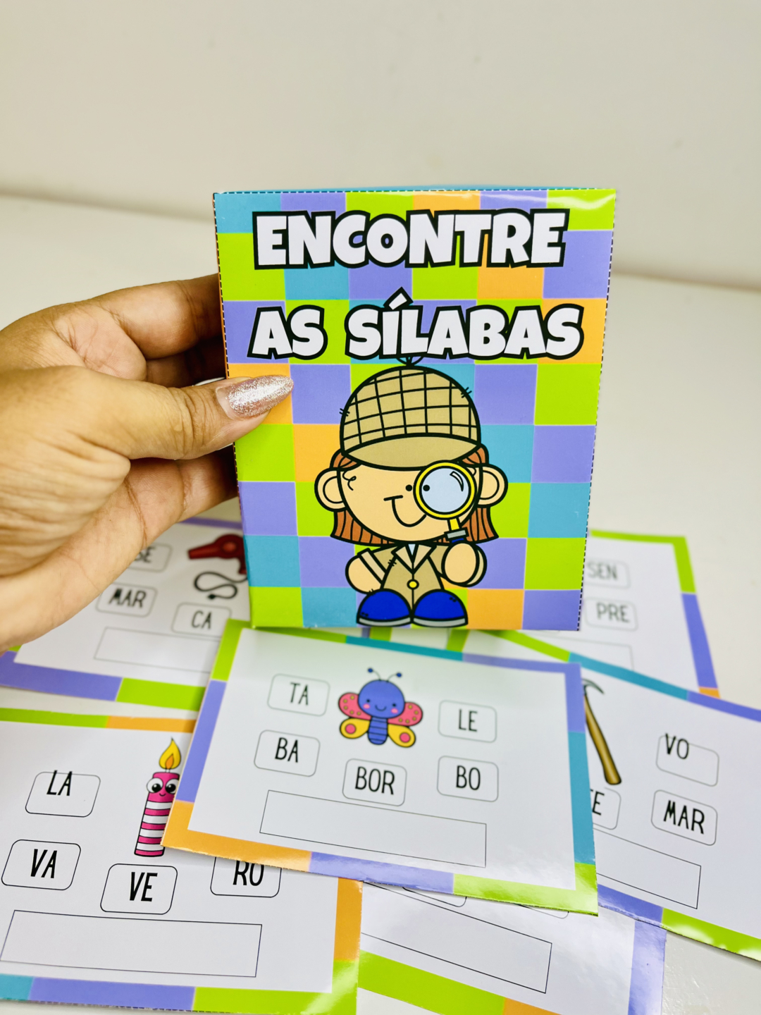 Encontre as Sílabas Corretas e Forme Palavras - Alfabetização - Image 4