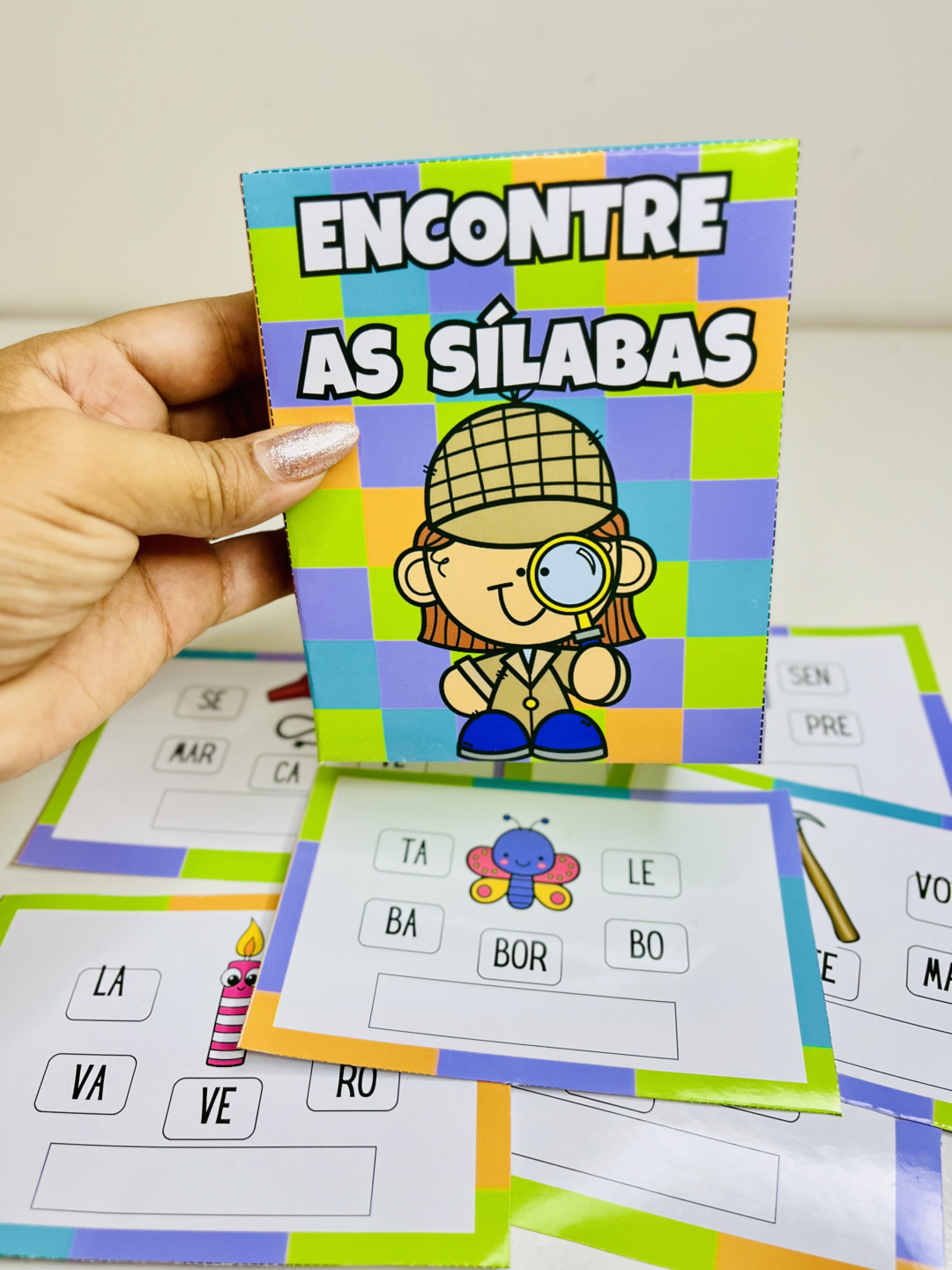 Encontre as Sílabas Corretas e Forme Palavras - Alfabetização - Image 5