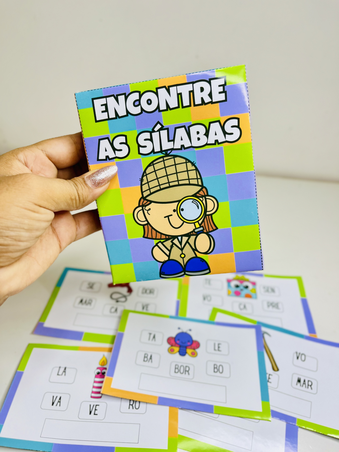 Encontre as Sílabas Corretas e Forme Palavras - Alfabetização - Image 6