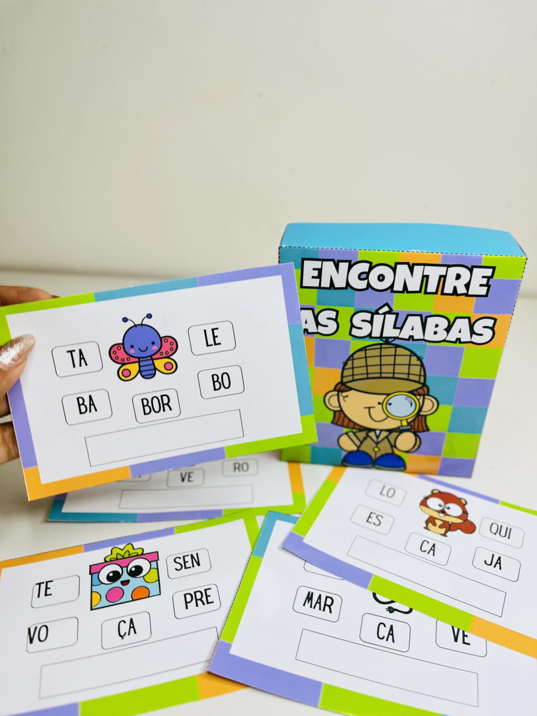 Encontre as Sílabas Corretas e Forme Palavras - Alfabetização - Image 8