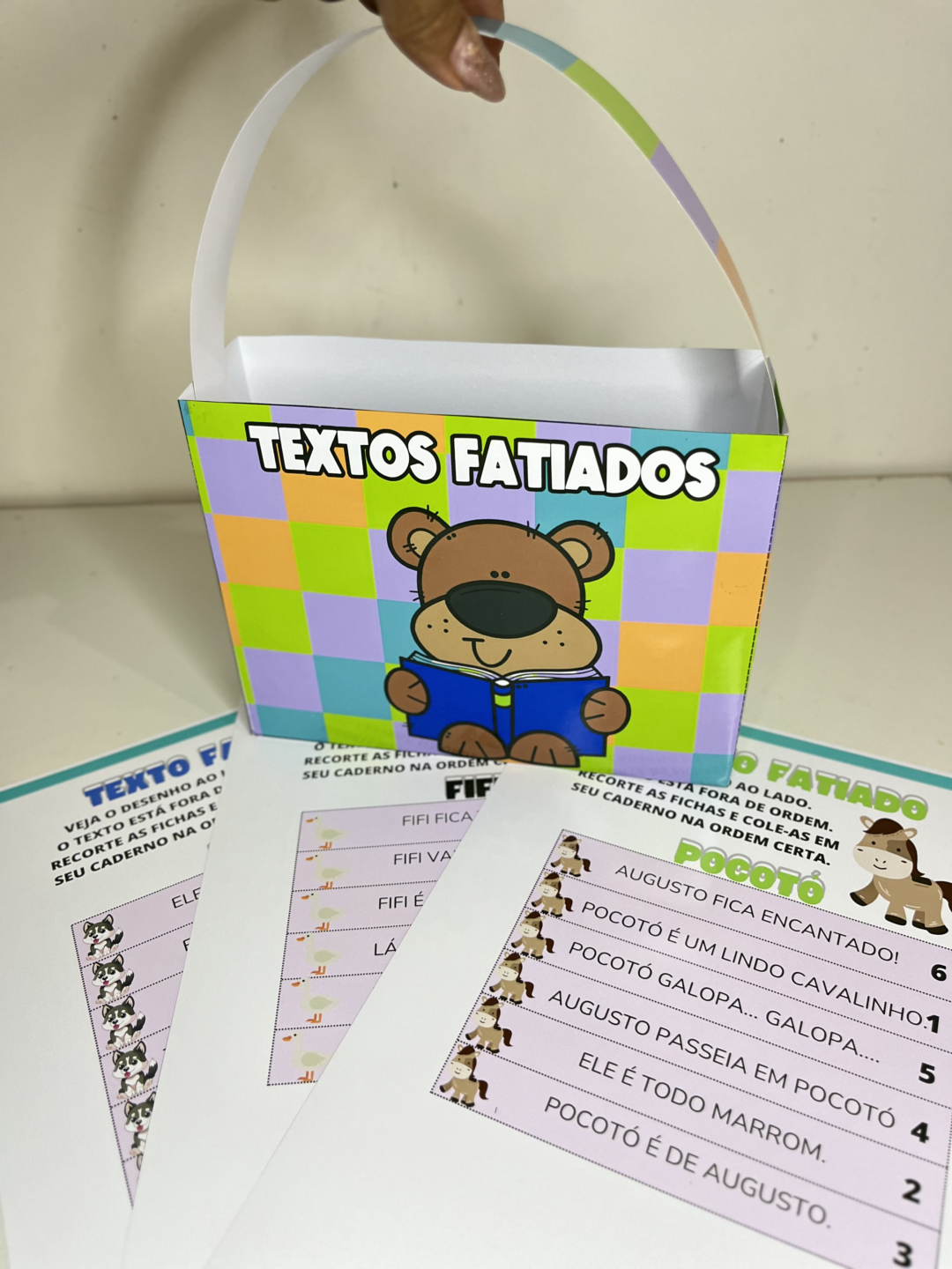 Textos Fatiados – Aprendizado Interativo para fase de ALFABETIZAÇÃO! - Image 10